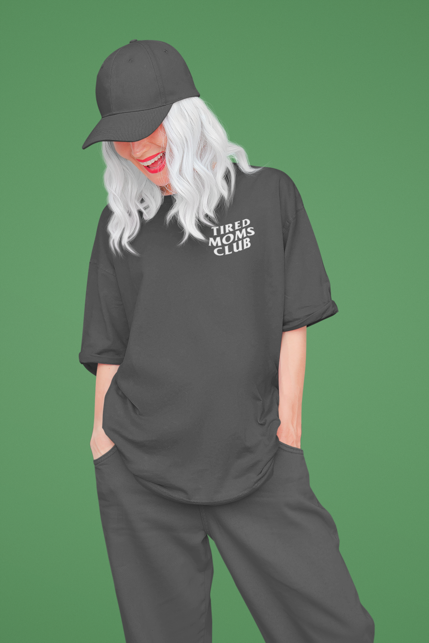 Tired Moms Club Tee (pepper)