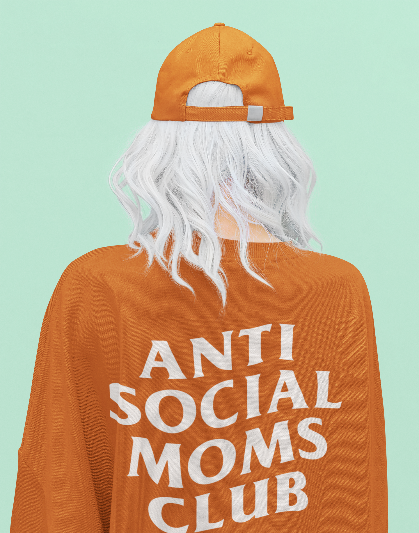 The Anti- Social Moms Club Tee (Yam)